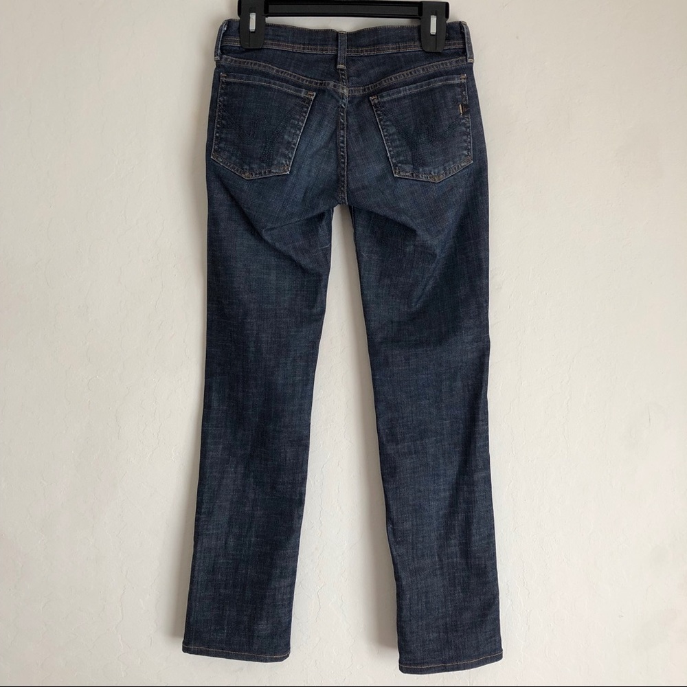 Citizens of Humanity Ava 142 Low Waist Stretch Blue Jeans